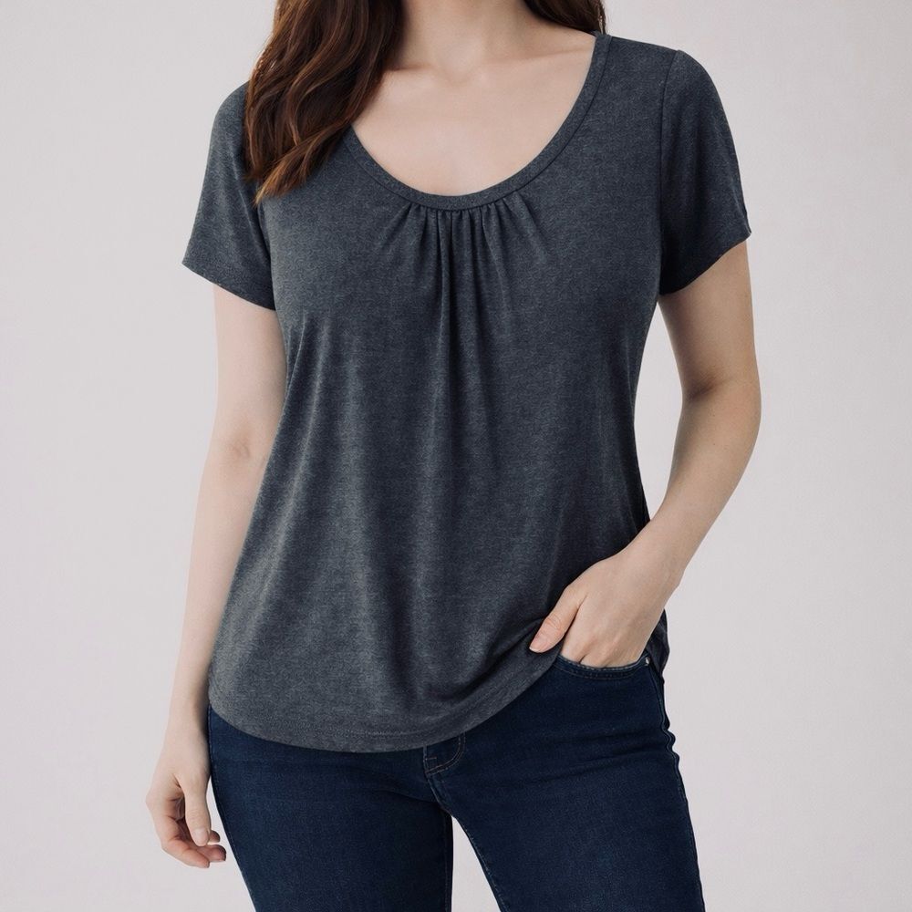 Classic Gray Women's Top